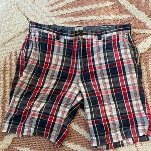 J Crew Indian Madras Shorts
